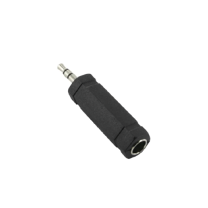3.5MM STEREO MALE PLUG TO 6.35MM STEREO FEMALE JACK