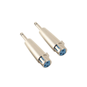 6.35MM MONO MALE TO 3-PIN XLR FEMALE