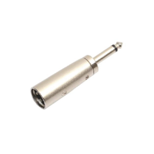 6.35MM MONO MALE TO 3-PIN XLR MALE