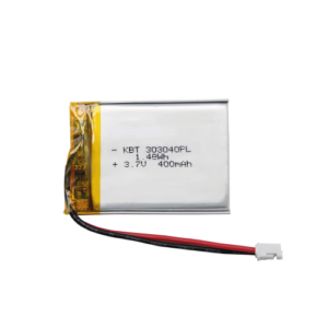 303040 3.7V 400 MAH LITHIUM-POLYMER