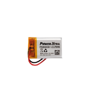 POWER-XTRA PX402030 3.7V 180MAH LI POLYMER