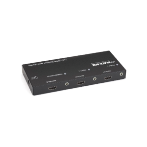 SPLITTER HDMI 1X2 PORT BLACK BOX