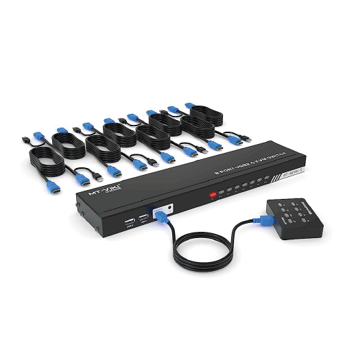 SPLITTER USB KVM SWITCH 8 PORT - Yupiter Electronics